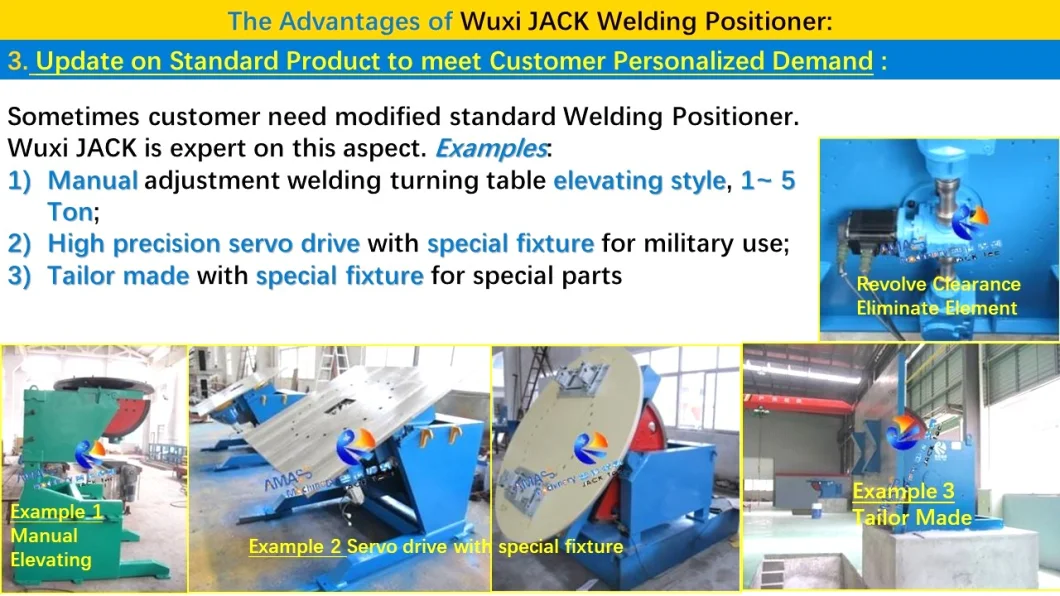 Two Axis Table Variable Rotation Rotary Weld Turning Table Turntable Welding Positioner