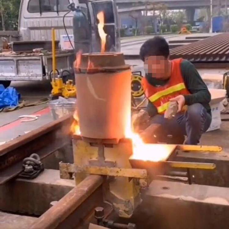 Thermite Welding Railroad Factory Direct Delivery Thermite Welding Wide Application and High Practicability