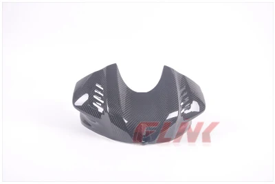 Cubiertas del tanque de combustible de la pieza de motocicleta de fibra de carbono para YAMAHA R6 2017