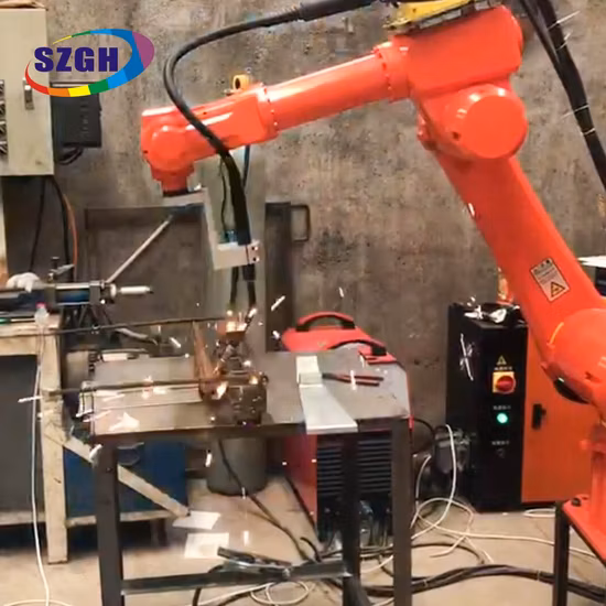 Robot de soldadura láser Industrial para coche, tubo de soldadura automático, Plasma de aluminio, TIG, punto de arco